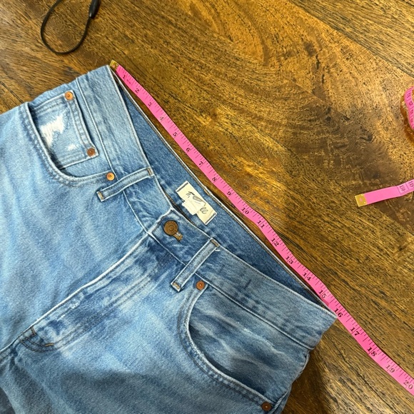Madewell The Dadjean dad Jean Short in Hermann Wash - Picture 7 of 10
